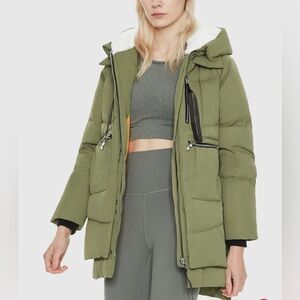 OROLAY 092 Universe® Women's Thickened Down Jacket Womens size 2XL. Green